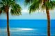 Постер Океан и пальмы 30х40