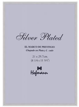 Рамка алюминиевая Hofmann 21x30 (A4) 469-P серебро