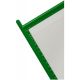 Перекидная система напольная прямая 140 см., А4 (10 рамок) Зелёный