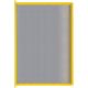 Перекидная система напольная прямая 140 см., А4 (10 рамок) Жёлтый